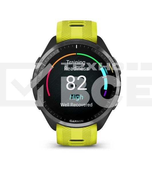 Смарт-часы Garmin Forerunner 965 черный, желто-черный ремешок 47мм