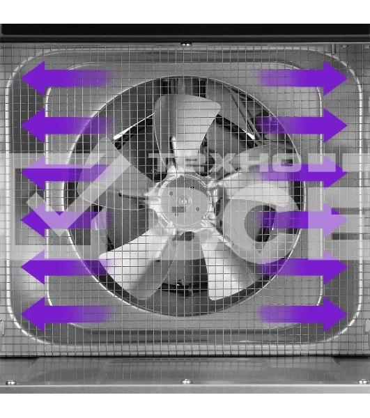 Сушка для фруктов и овощей Kitfort КТ-1964 18под. 600Вт черный