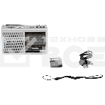 Радиоприемник портативный Hyundai H-PSR160 серебристый USB microSD, фото4