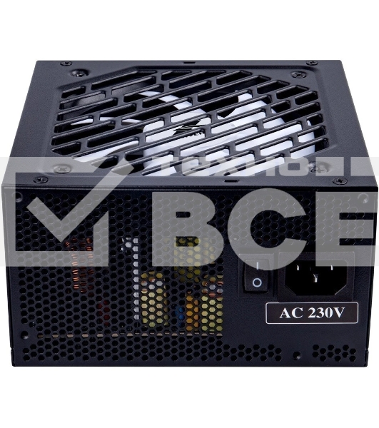 Блок питания 1STPLAYER FK PS-650FK, 650Вт, 120мм, черный