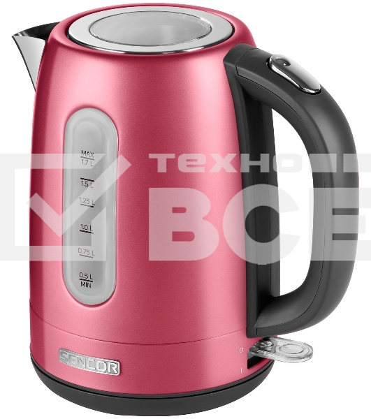 Чайник электрический Sencor SWK 1774RD 1,7 л, 2150 Вт, красный