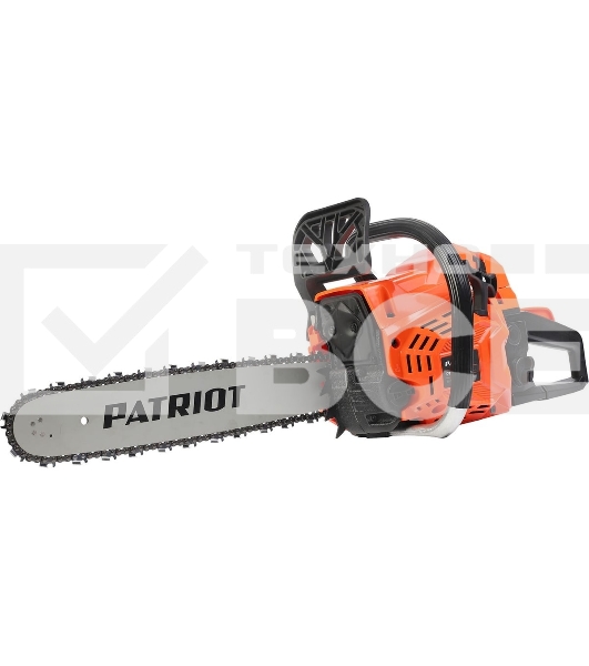 Пила цепная бензиновая PATRIOT PT 452, 3,4л.с., шина 16