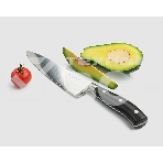 Нож поварской TalleR TR-22101 длина лезвия 20 см. нержавеющая сталь 420S45, ударопрочный пластик, фото2