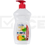 Гель для мытья посуды Maunfeld Purity Ананас и базилик 450 г MDL450PD (дозатор), фото 1