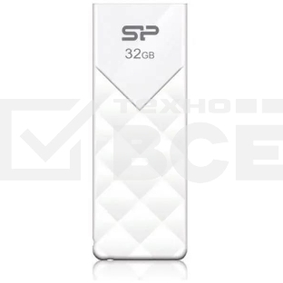 Флешка USB 32Gb Silicon Power Blaze B03, USB 3.2, белый