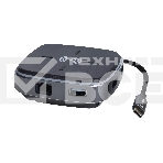 Многофункциональная док-станция Intrend ITACS-9W Type-C с беспроводной зарядкой 3 встроенных высокоскоростных USB 3.0, встроенный высокоскоростной TF и SD карт ридер, разъем RJ-45 для подключения к локальной сети HDMI 4K/30Hz, 60W Power Delivery порт,, фото8