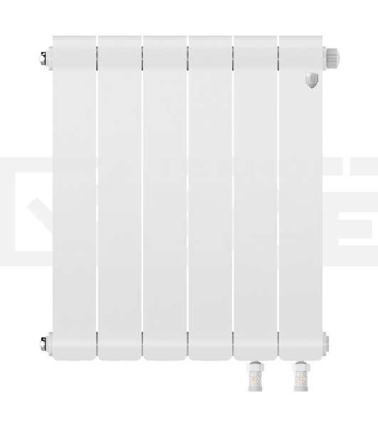 Радиатор Royal Thermo Infinity 500 Bianco Traffico VR80 - 6 секц.