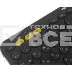 Клавиатура беспроводная Logitech K380 Multi-Device Bluetooth (920-007584) темно- серый- (заводская гравировка), фото4