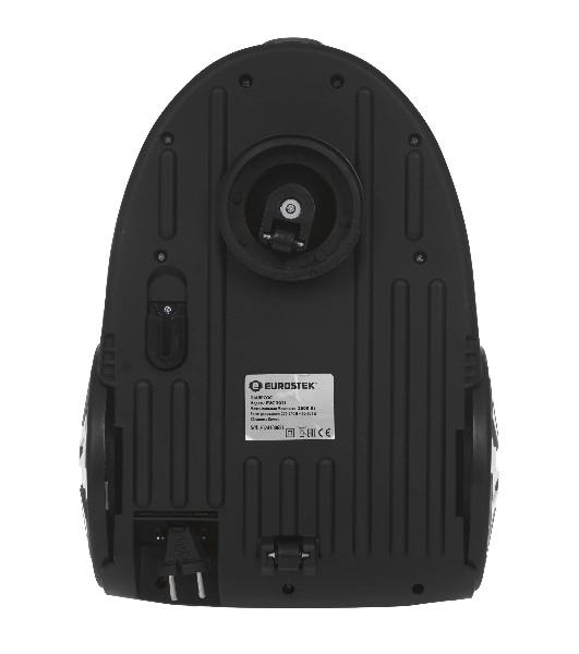 Пылесос Eurostek EVC-3011 серебристый/серый, 400/2600 Вт, уборка сухая, пылесборник контейнер 2.5 л