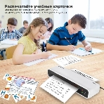 Ламинатор BRAUBERG L460W, 2 вала, A4, 125 мкм, 300 мм/мин, фото12