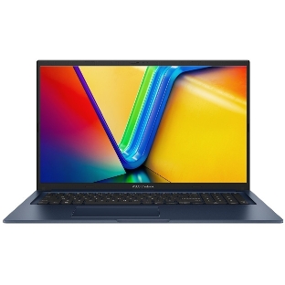 Ноутбук ASUS VivoBook 17 X1704VA-AU1166/17.3'/IPS/Intel Core i7 150U/16GB/512GB SSD/Intel Graphics/Без ОС/синий/2.1kg