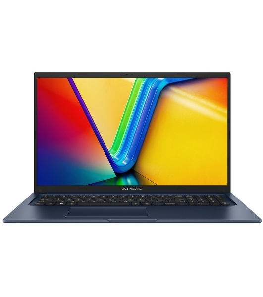 Ноутбук ASUS VivoBook 17 X1704VA-AU1166/17.3'/IPS/Intel Core i7 150U/16GB/512GB SSD/Intel Graphics/Без ОС/синий/2.1kg