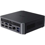 Компьютер Chuwi AuBox Intel Core Ultra 7 256V(2.2Ghz)/16384Mb/1000PCISSDGb/Int:Intel Iris Xe Graphics/BT/WiFi/war 1y/0.865kg/Gray/Win11Pro + DDR5 (no Slots)/USB3.2*5/HDMI*2/DP*1/RJ45*1/WIFI6E,BT5.3/Tipe-C*2/bracket/Aluminum Alloy + Galvanize, фото6