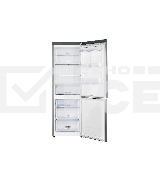 Холодильник Samsung RB33A32N0SA/WT серый двухкамерный инвертер 232/118 л морозилка снизу