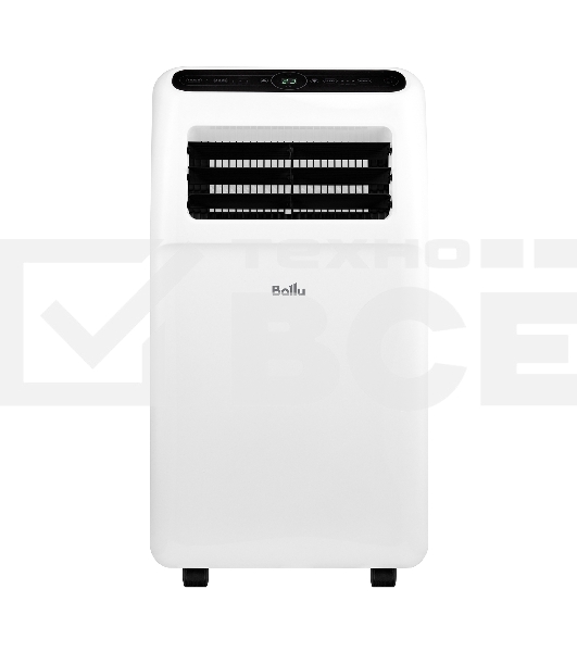 Кондиционер мобильный Ballu Aura BPAC-09 CP/N1_24Y 9000 BTU, 24 м², 50 дБ, охлаждение, осушение, белый