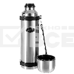 Термос BIOSTAL NG-1800-1 1.8л, универс, нерж., ручка, рем. для переноски, крышка-чашка и доп. пласт. чашка (в уп. 12 шт), фото2