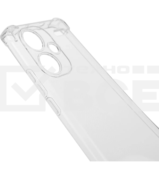 Чехол (клип-кейс) BoraSCO для Xiaomi Redmi Note 13 Pro + прозрачный