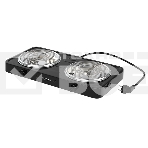 Плита настольная MAXVI HE201 черный, фото 1