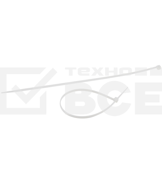 Хомут кабельный ЭРА Simple 3.6х250 NO-224-191 белый (уп. 100 шт)