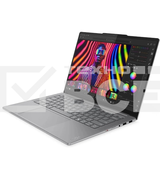 Ноутбук Lenovo Yoga Pro 7 14IAH10 Core Ultra 9 285H 32Gb SSD1Tb Intel Arc 140T 14.5' OLED Touch 3K (3000x1876) Windows 11 Home grey WiFi BT Cam (83KF002LRK)