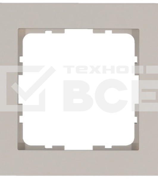 Рамка Jasmart 1-м G-Classic тауп