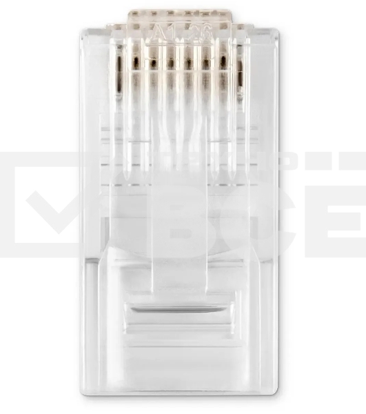 Адаптер Ningbo Вилка RJ-45 5cat Экранированная(100шт) (RJ-45)