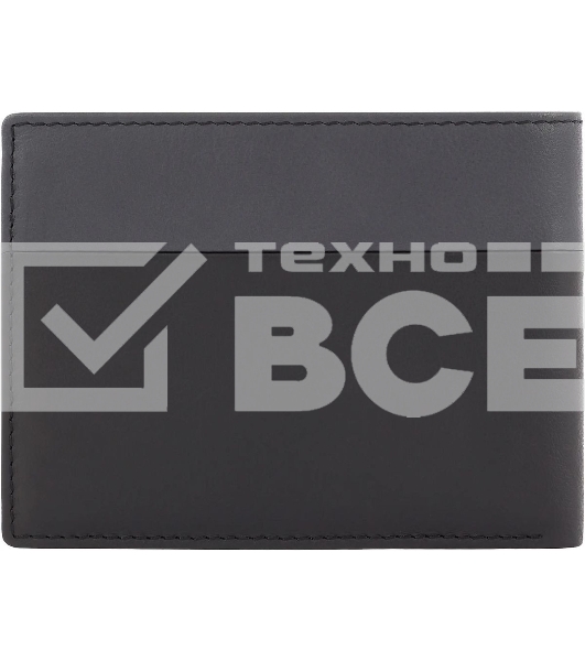 Кошелек мужской Piquadro Urban PU257UB00R/NGR черный/серый натур.кожа