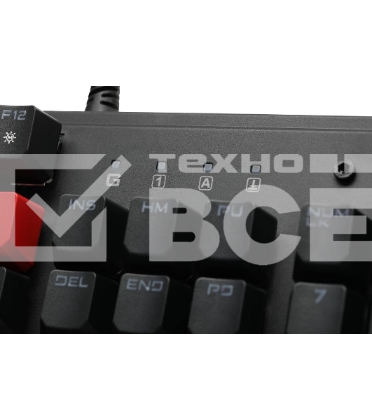 Клавиатура A4Tech Bloody S510R механическая черный USB for gamer LED