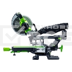 Торцовочная пила Greenworks GD24MS216 24V, бесщеточная, с протяжкой, без АКБ и ЗУ [1501707], фото10