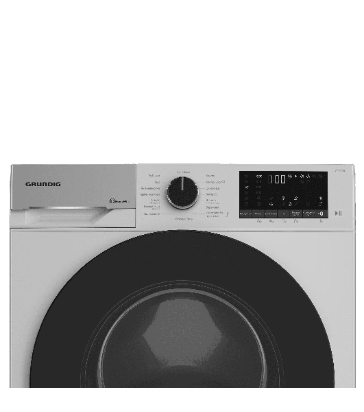 Стиральная машина Grundig GW5P56H21W белый, загрузка фронтальная 6.5 кг, 1200 об/мин., класс: A