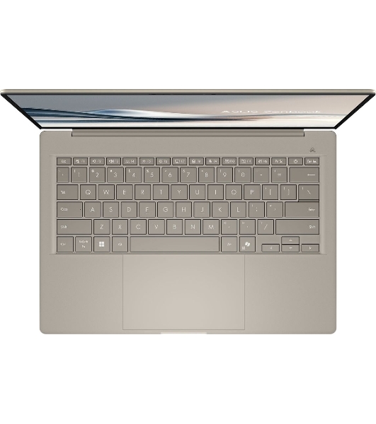 Ноутбук Asus Zenbook A14 UX3407QA-QD556W/14'/OLED/Qualcomm Snapdragon X X1-26-100/16Gb/512Gb SSD/Qualcomm Adreno/Windows 11 Home/бежевый/0.98kg