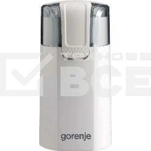 Кофемолка Gorenje SMK150WI 150Вт сист.помол.:одинарный нож вместим.:60гр серый/белый