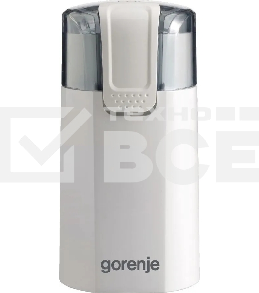Кофемолка Gorenje SMK150WI 150Вт сист.помол.:одинарный нож вместим.:60гр серый/белый