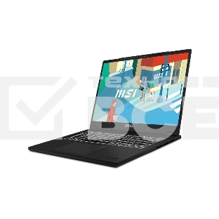Ноутбук MSI Modern 14H черный 9S7-14L112-091 Core i7-13700H 14” 16:10 FHD+ (1920x1200), 60Hz IPS DDR4 16GB*1 Iris Xe Graphics 512GB SSD 3cell (53.8Whr) 1.6kg Single backlight (White) Win11 Pro 1y KB Eng/Rus