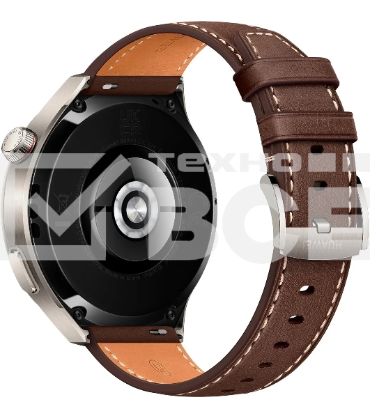 Умные часы HUAWEI 4 PRO титановый/коричневый MDS-AL00