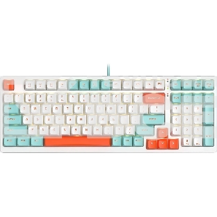 Клавиатура A4Tech Fstyler FS300 (FS300 PANDA SNORKLENING) проводная, USB, белый