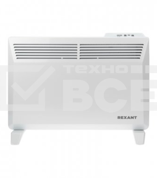 Конвектор Rexant 60-0080 белый, 1000 Вт, 15 м2, термостат, дисплей