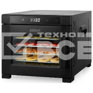 Сушка для фруктов и овощей Kitfort КТ-1964 18под. 600Вт черный