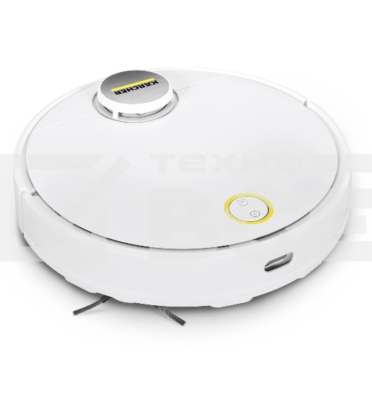 Пылесос-робот Karcher RCV 3 1.269-620.0 белый/белый 3200 мAч, Li-Ion, сухая/влажная уборка, контейнер 0.5 л