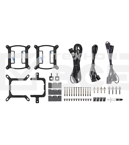 Система водяного охлаждения Thermaltake TH360 V2 Ultra ARGb Soc-AM5/AM4/1200/1700/1851 черный 4-pin 25.8dB Al+Cu LCD Ret (CL-W384-PL12SW-A)