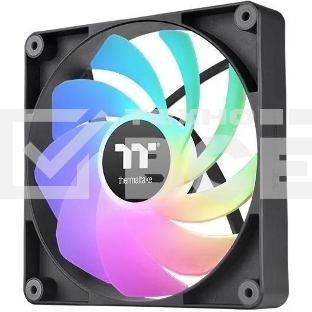 Вентилятор для корпуса Thermaltake CT140 Sync Reverse ARGB 140х140x25 черный 4-pin 32.8дБ (упак.:2шт) (CL-F174-PL14SW-A) Ret