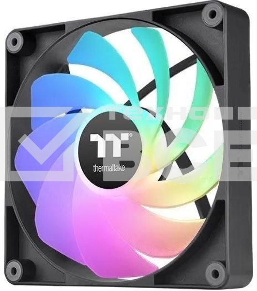 Вентилятор для корпуса Thermaltake CT140 Sync Reverse ARGB 140х140x25 черный 4-pin 32.8дБ (упак.:2шт) (CL-F174-PL14SW-A) Ret