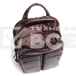 Рюкзак мужской Piquadro Blue Square CA5574B2V/MO коричневый натур.кожа, фото3