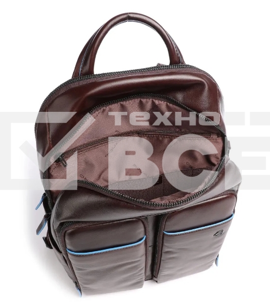 Рюкзак мужской Piquadro Blue Square CA5574B2V/MO коричневый натур.кожа