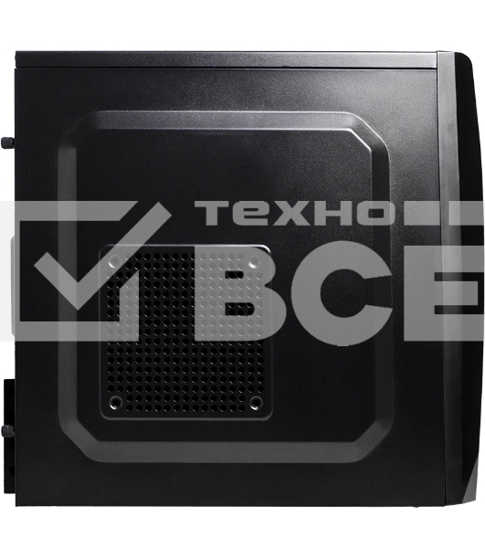 Компьютерный корпус Aerocool/Formula Cs-102 (mATX, без БП, 1x USB3.0, 1x USB2.0) черный