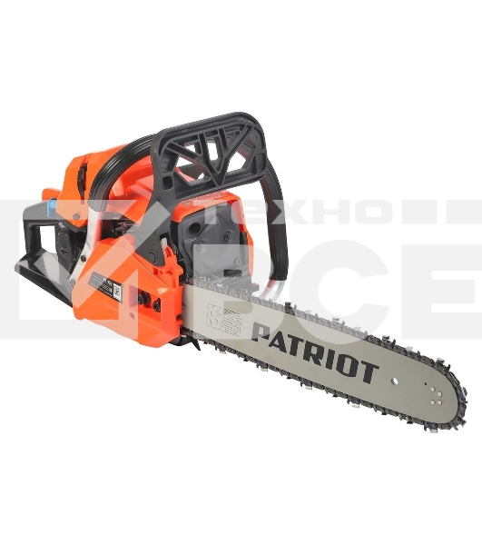 Пила цепная бензиновая PATRIOT PT 452, 3,4л.с., шина 16
