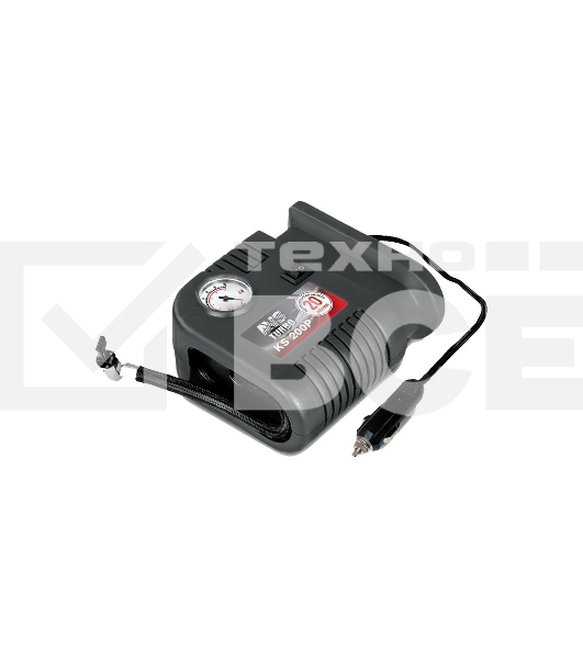 Компрессор автомобильный AVS KS200P черный