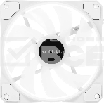 Вентилятор для корпуса Accord ACC-XF12 ARGb 120х120x25 белый 3-pin 23.7дБ (ACC-XF12 ARGb белый) brown box, фото 1