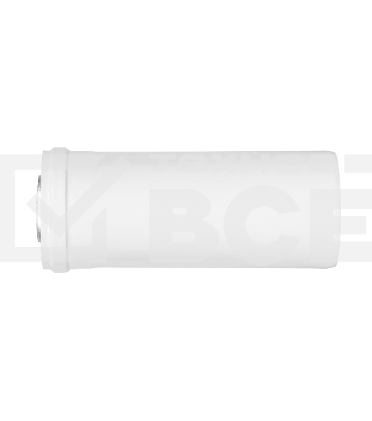 Удлинитель коаксиального дымохода раструбн. Royal Thermo 60/100, 250 мм