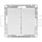 Механизм выключателя EKF UP1-SWA-20 Эпика двухклавишный, алюминий, фото8